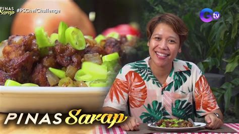 Sisig na gawa sa puwet ng manok, tikman! .